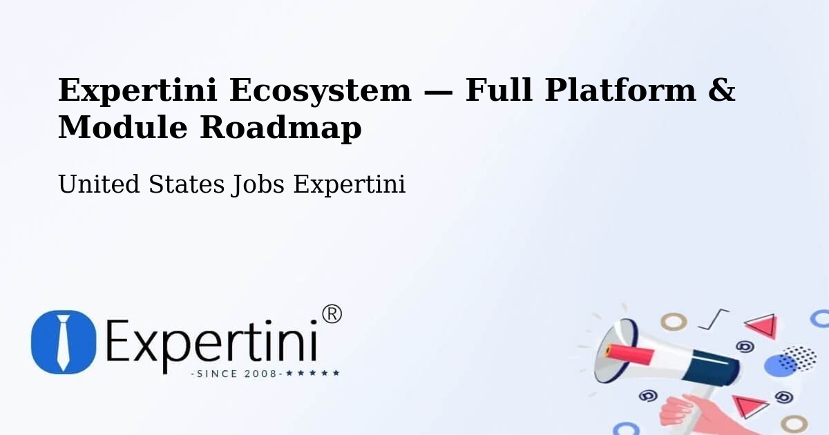 Expertini Ecosystem — Full Platform & Module Roadmap – Wallingford