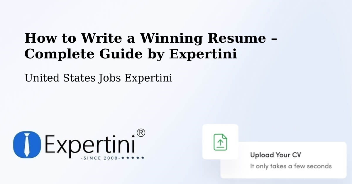 Resume Writing Guide for Job Seekers – Wallingford - Wallingford, United States Jobs Expertini